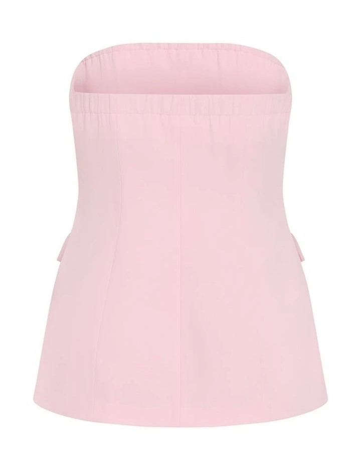 Holly Bustier in Soft Pink image 4