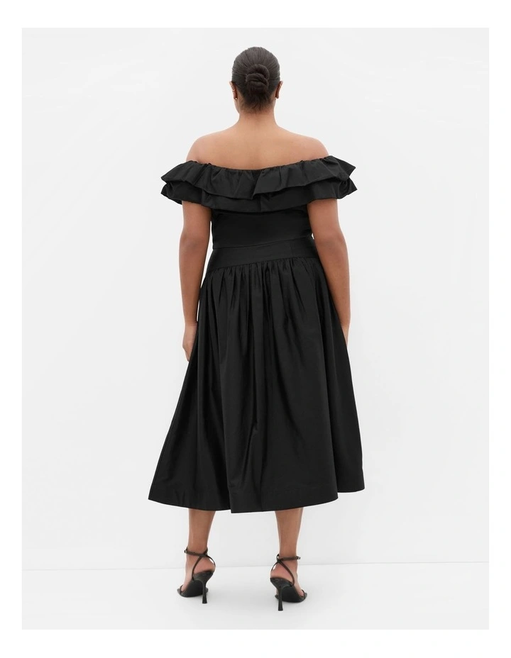 Kaia Crop Top in Black image 2