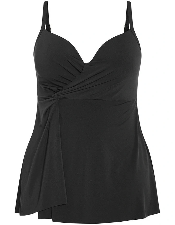 Andros Underwire Swim Dress in Black image 2