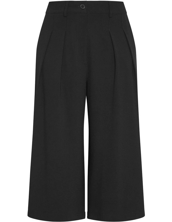 Abbie Crop Pant in Black image 3