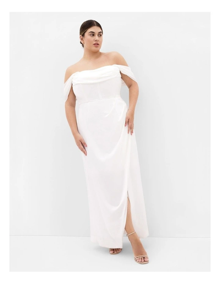 Forbidden Love Maxi Dress in Ivory image 1