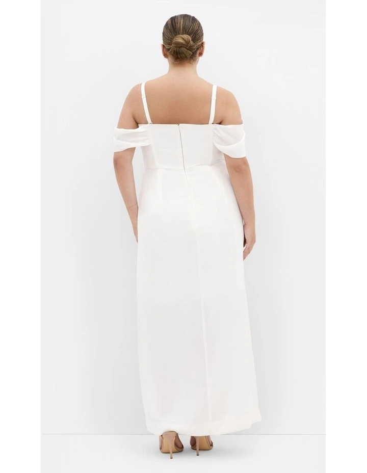 Forbidden Love Maxi Dress in Ivory image 6