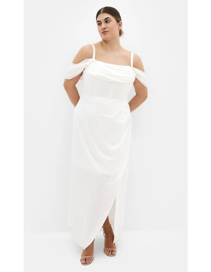 Forbidden Love Maxi Dress in Ivory image 7