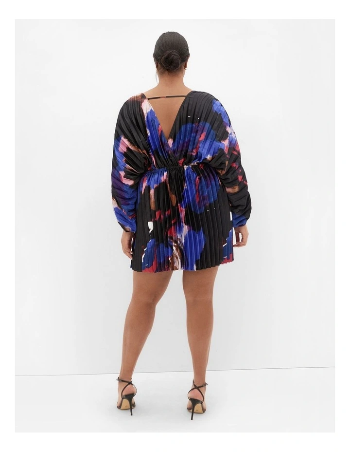 Chloe Print Dress in Multi image 2