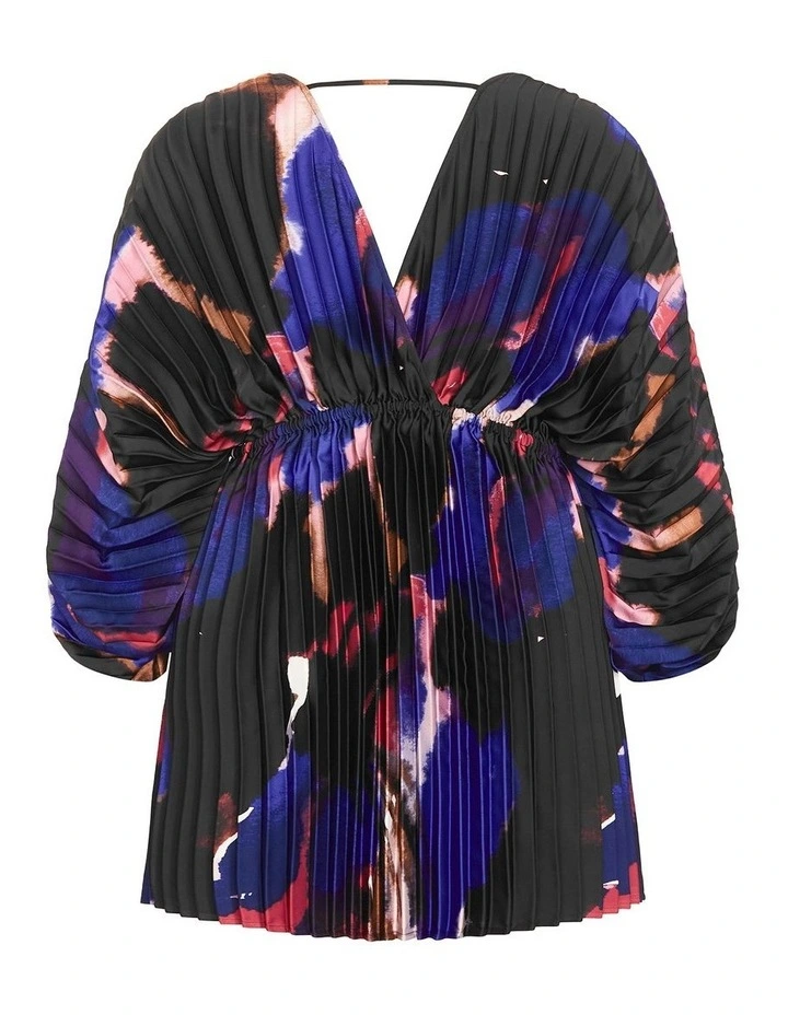 Chloe Print Dress in Multi image 4