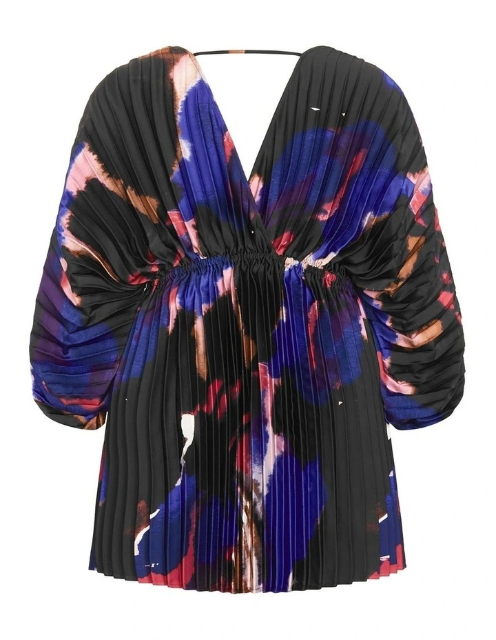 Chloe Print Dress in Multi image 5