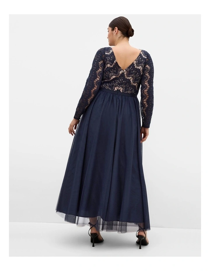 Rare Beauty Maxi Dress in Navy image 2