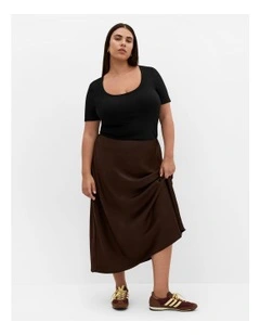 Everyday Scoop Tee in Black