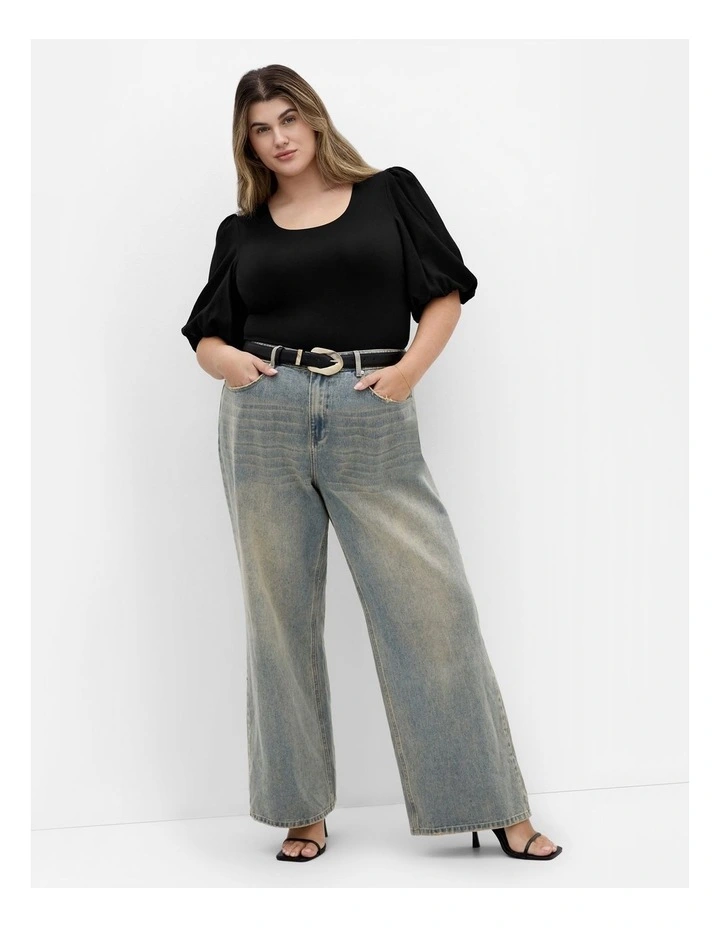 Tani Top in Black image 1