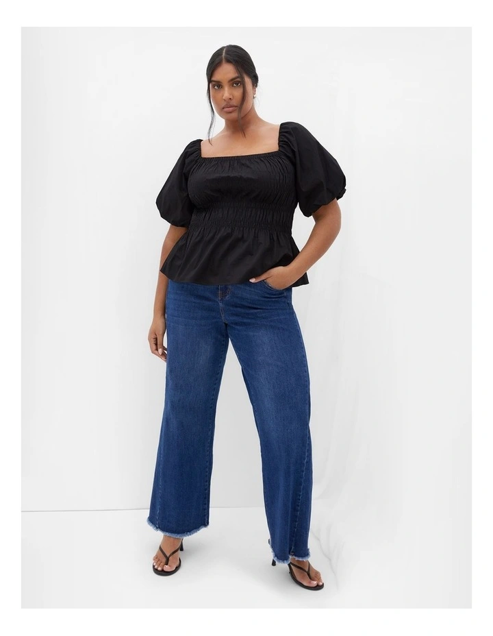 Blaire Top in Black image 1