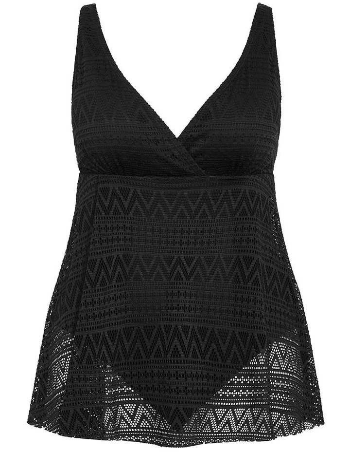 Nuria Swim Dress in Black image 3