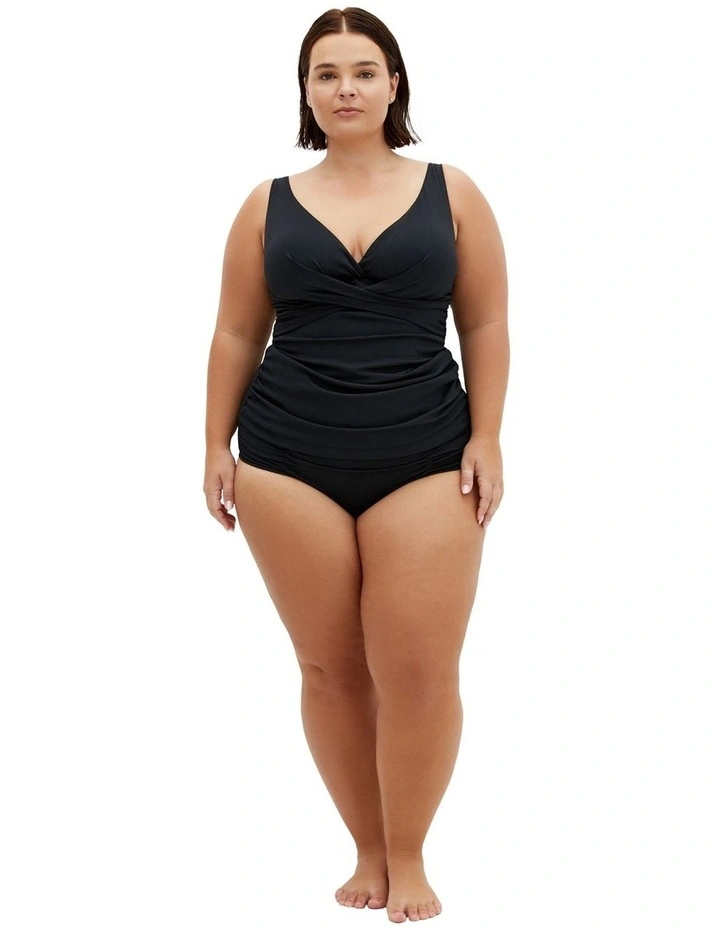 Sardinia Underwire Tankini in Black image 1