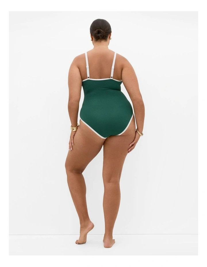 Antigua Underwire 1 Piece in Emerald image 2