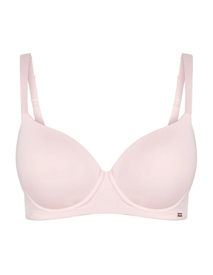 Smooth T-shirt Bra in Pink Icing image 3