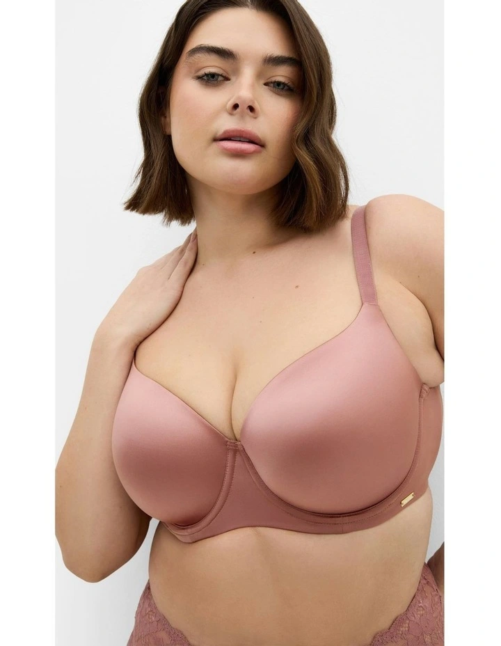 Smooth and Chic T-Shirt Bra in Vintage Rose image 1