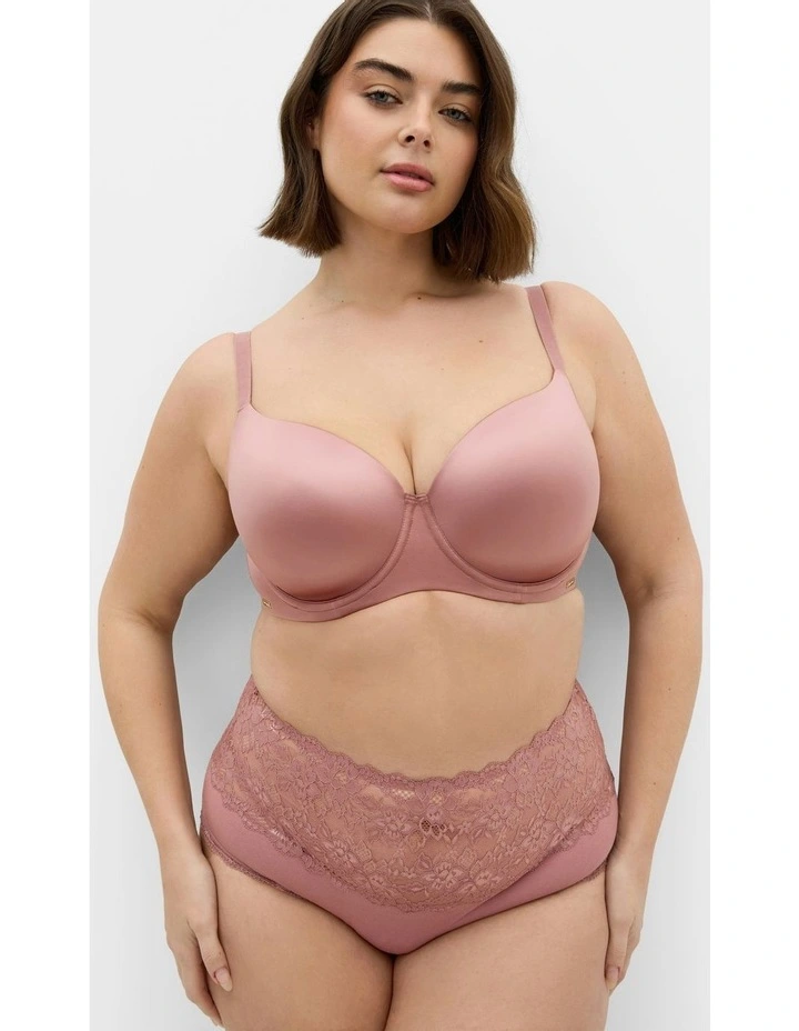 Smooth and Chic T-Shirt Bra in Vintage Rose image 2