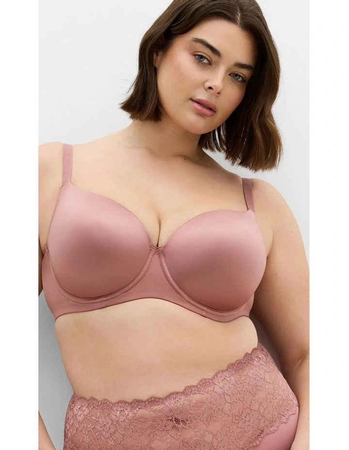 Smooth and Chic T-Shirt Bra in Vintage Rose image 4