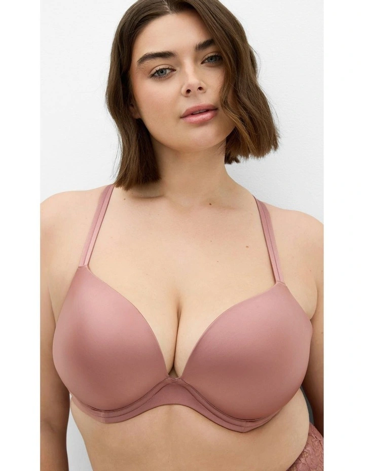 Adore Push Up Bra in Vintage Rose image 3
