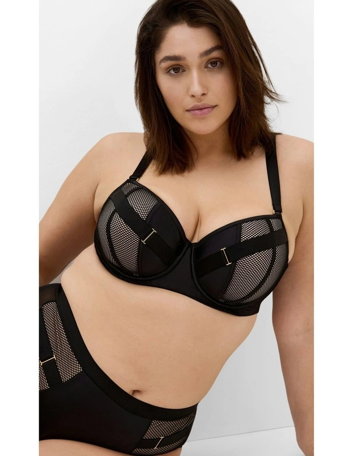Domina Contour Bra in Black image 2