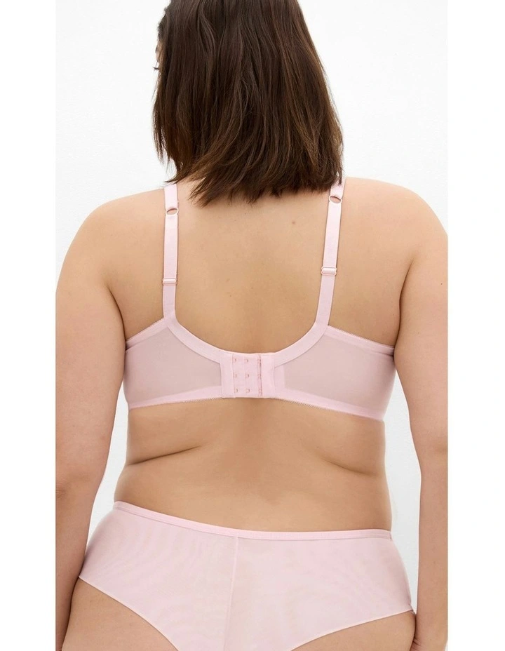 Flamenco Demi Underwire Bra in Pink image 3