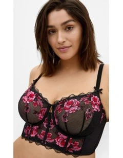 Flamenco Bustier in Black