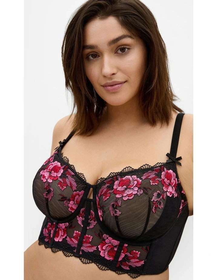 Flamenco Bustier in Black image 1