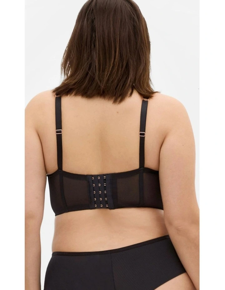 Flamenco Bustier in Black image 2