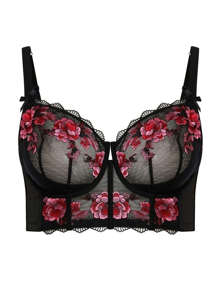 Flamenco Bustier in Black image 3