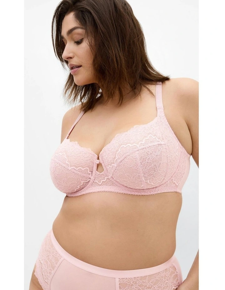 Demi Underwire Bra in Cloud Pink image 2