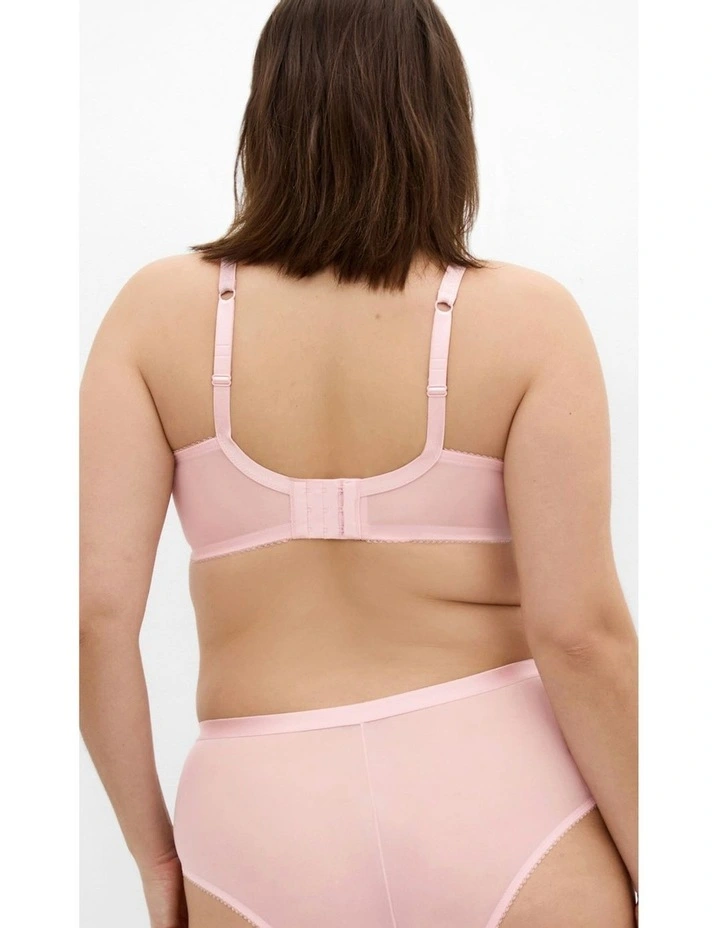 Demi Underwire Bra in Cloud Pink image 3