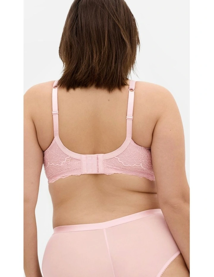 Demi Balconette Underwire Bra in Cloud Pink image 2