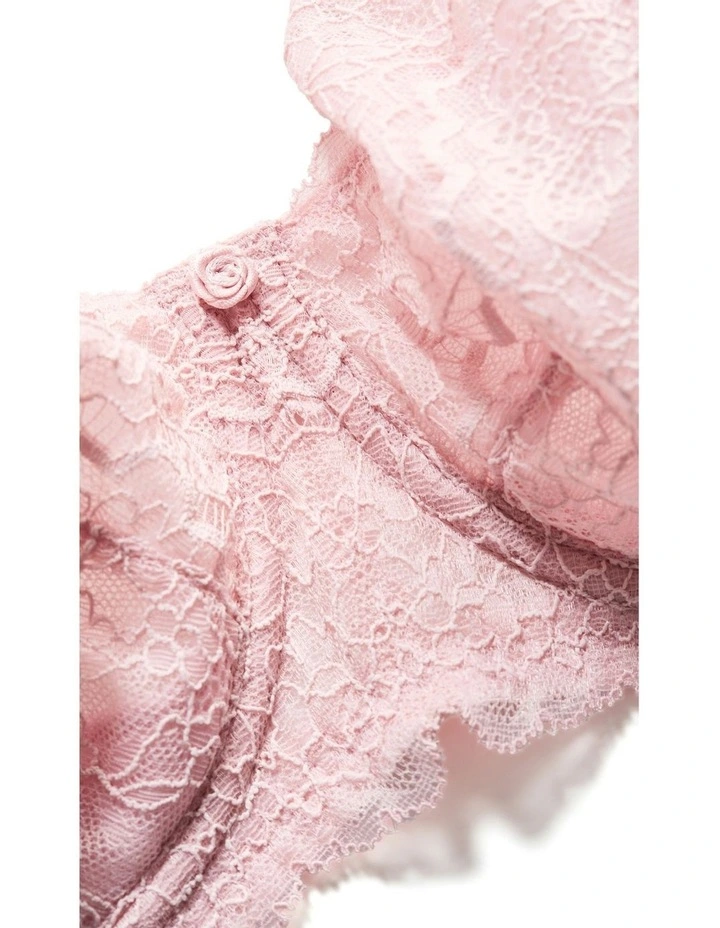 Demi Balconette Underwire Bra in Cloud Pink image 5