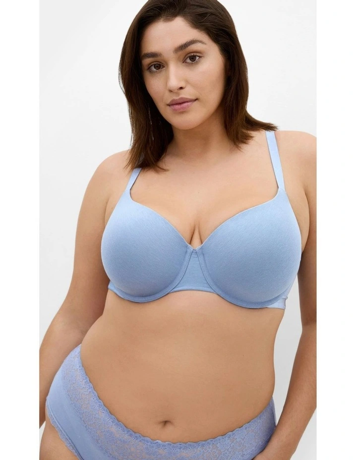 Signature TinShirt Bra in Storm Blue image 1