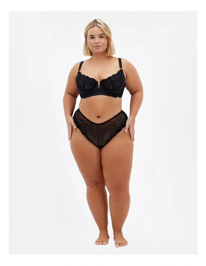 Viva Demi Underwire Bra in Black image 1