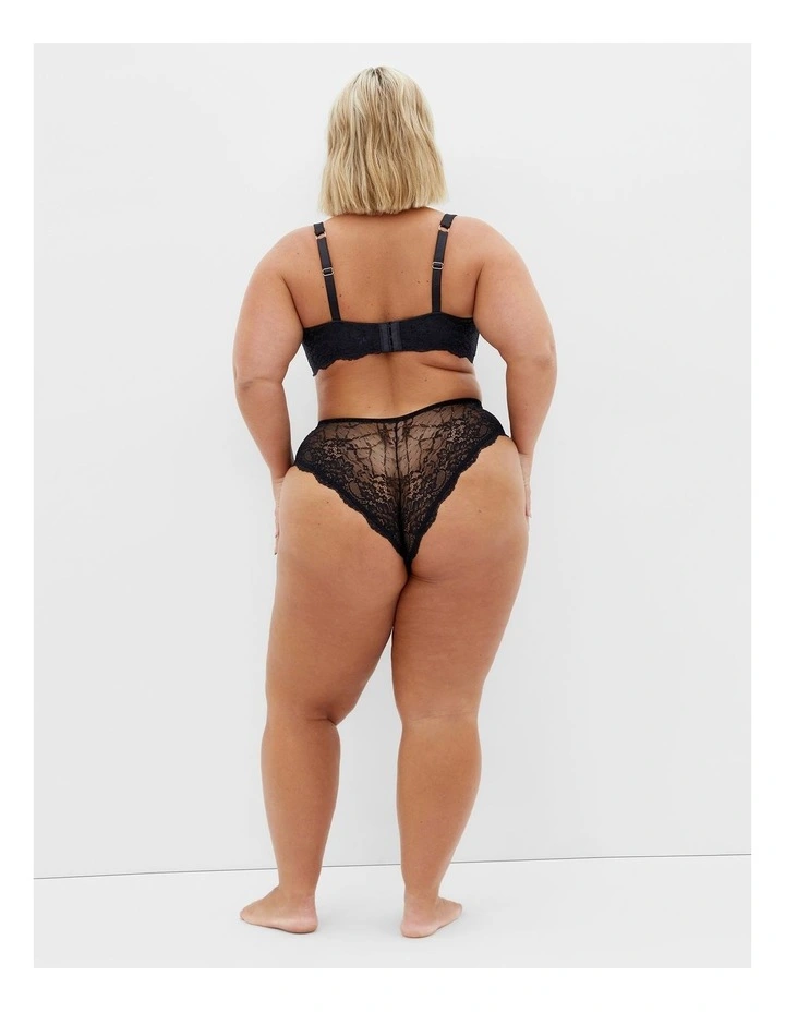 Viva Demi Underwire Bra in Black image 2