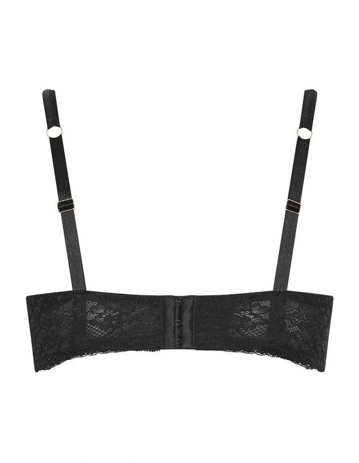 Viva Demi Underwire Bra in Black image 4
