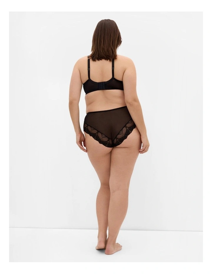 Gia Demi Underwire Bra in Black image 2