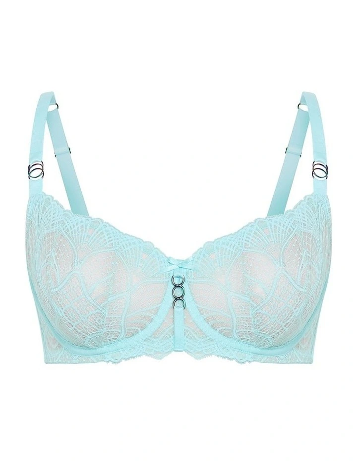 Gia Demi Underwire Bra in Turquoise image 3