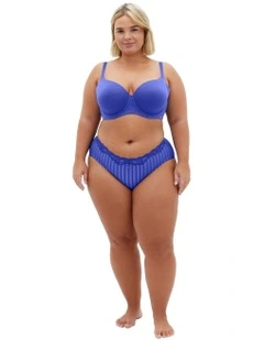 Smooth Cotton T-shirt Bra in Dazzling Blue