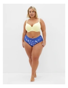 Smooth Cotton T-shirt Bra in Lemonade