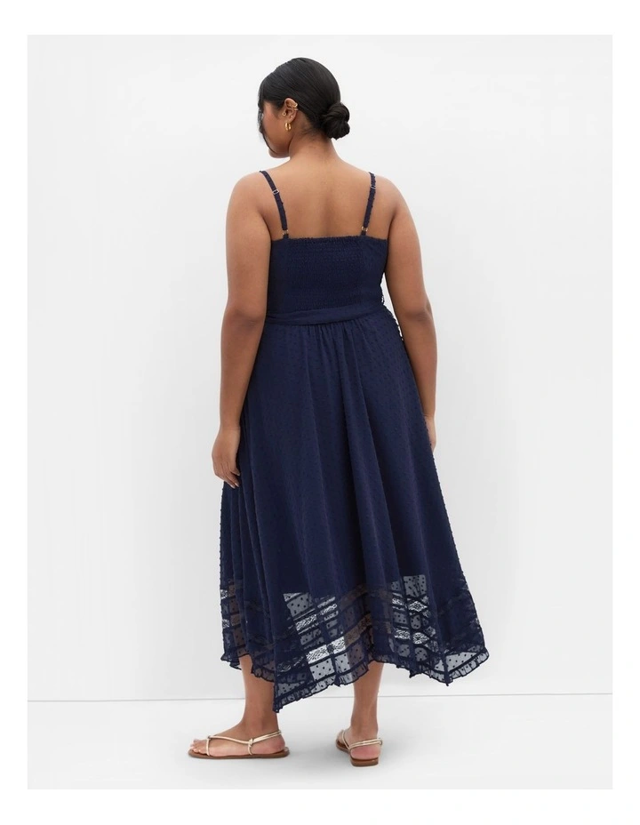 Flirty Nature Dress in Navy image 2