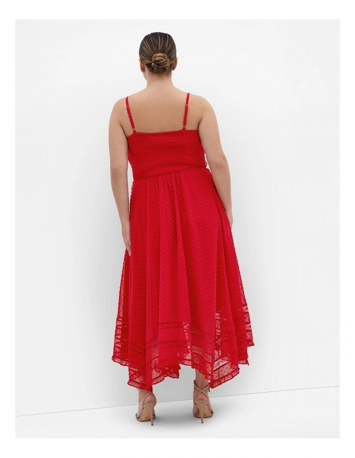 Flirty Nature Dress in Red image 2
