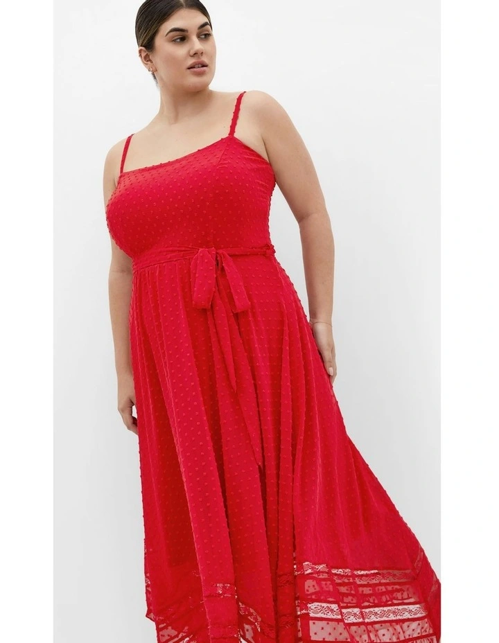 Flirty Nature Dress in Red image 7