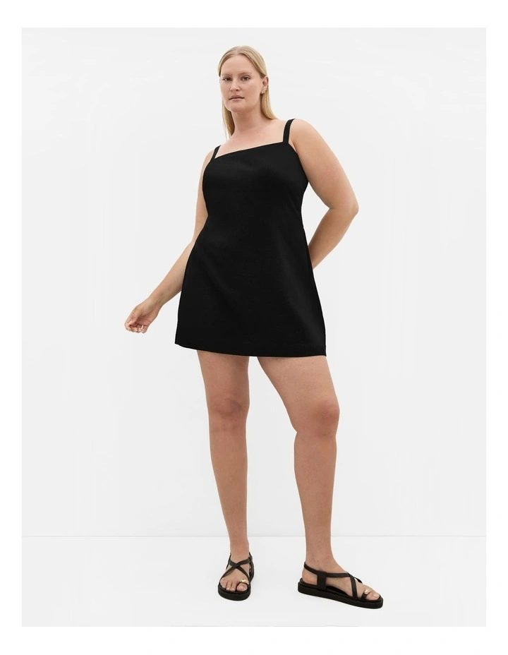 Jess Mini Dress in Black image 1