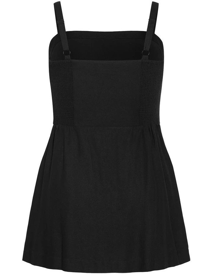 Jess Mini Dress in Black image 2