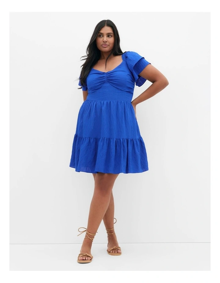 Ariella Mini Dress in Cerulean image 1