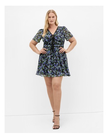 Blue Mini Blooms colour