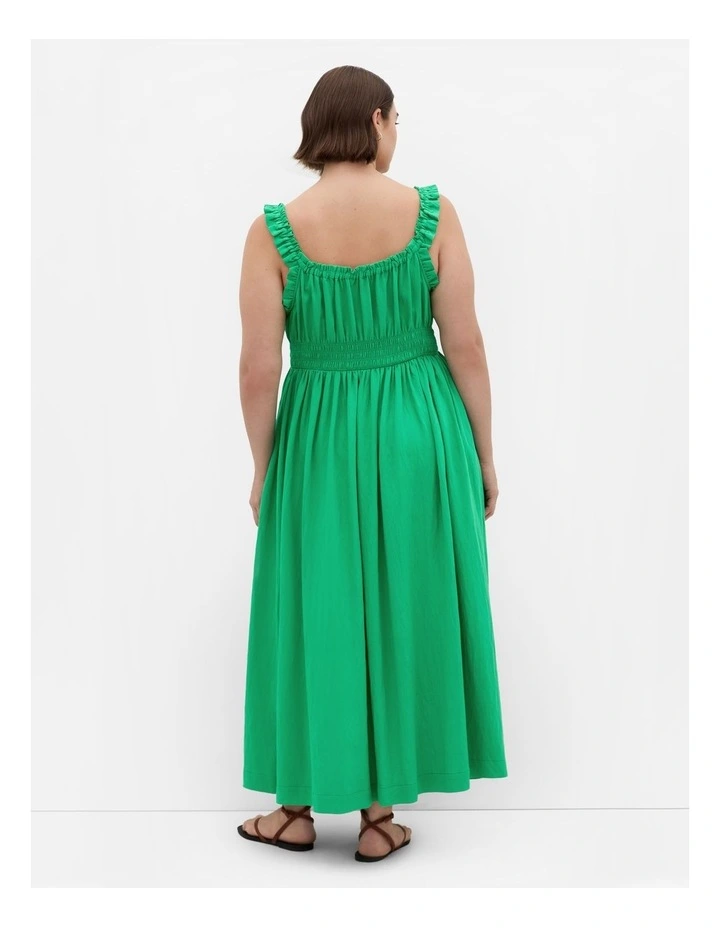 Irina Maxi Dress in Kelly Green image 2