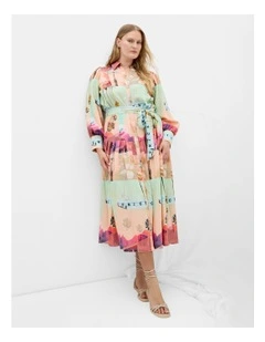 Ezra Venice Maxi Dress in Pink