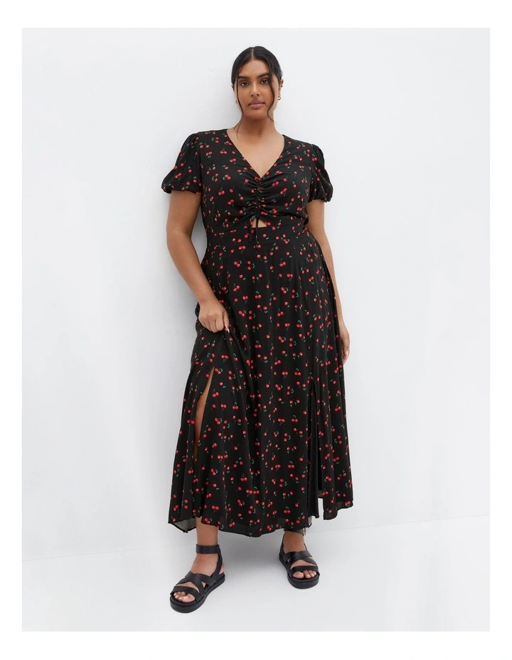 Aliya Dress in Black image 1